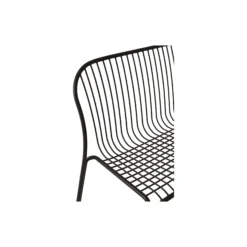 Thorvald SC111 Outdoor Dining Bench, warm black