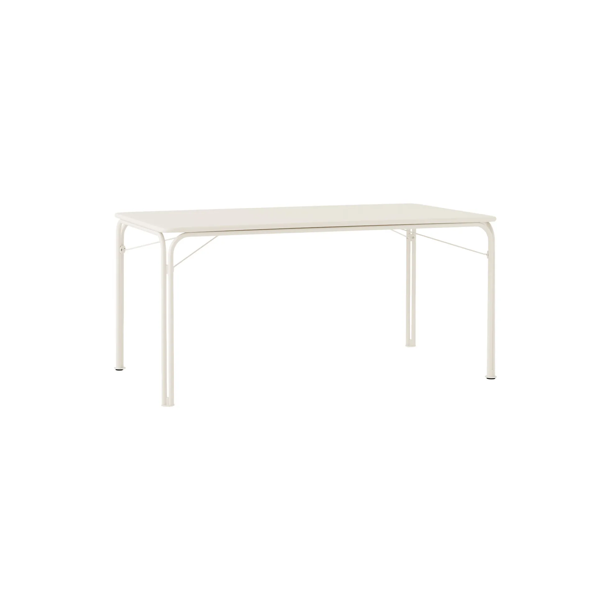 Thorvald SC113 Outdoor Dining Table, ivory