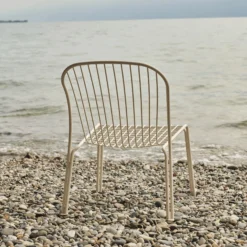 Thorvald SC100 Outdoor Lounge Chair, ivory