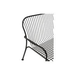 Thorvald SC110 Outdoor Lounge Sofa, warm black