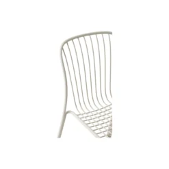 Thorvald SC94 Outdoor Side Chair, ivory