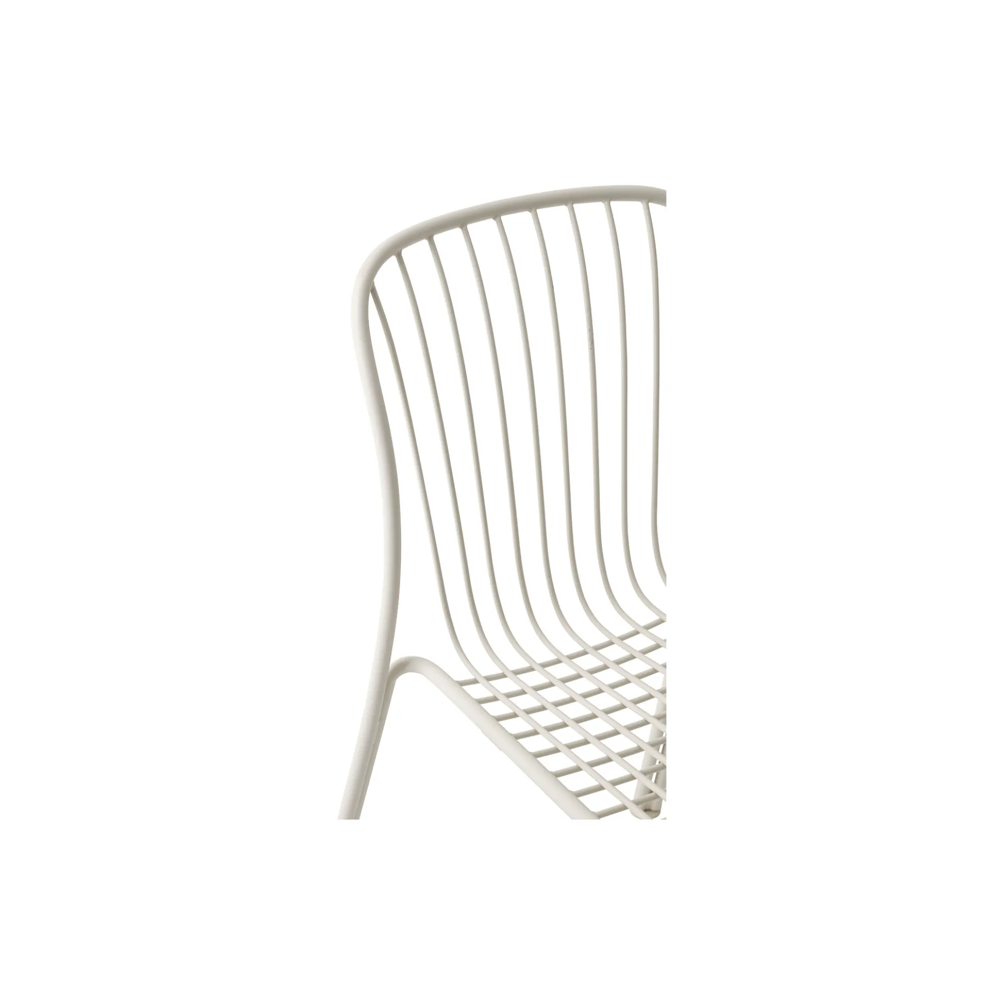 Thorvald SC94 Outdoor Side Chair, ivory