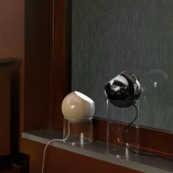 Topan VP14 Floor Lamp, chrome-plated