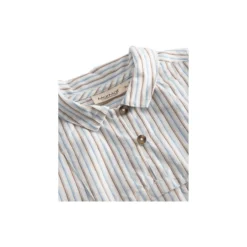 Tovas B Shirt, blue iris stripe