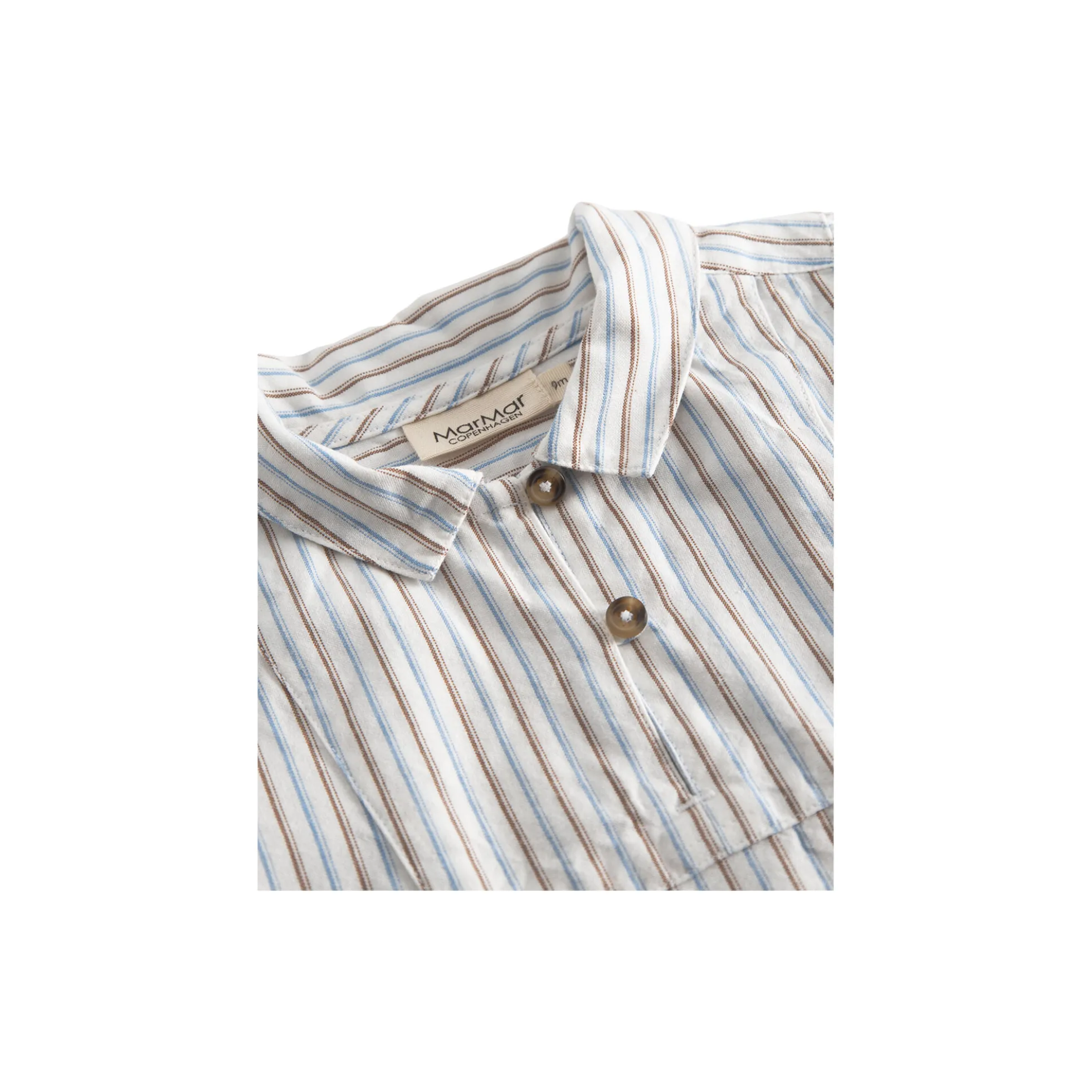 Tovas B Shirt, blue iris stripe