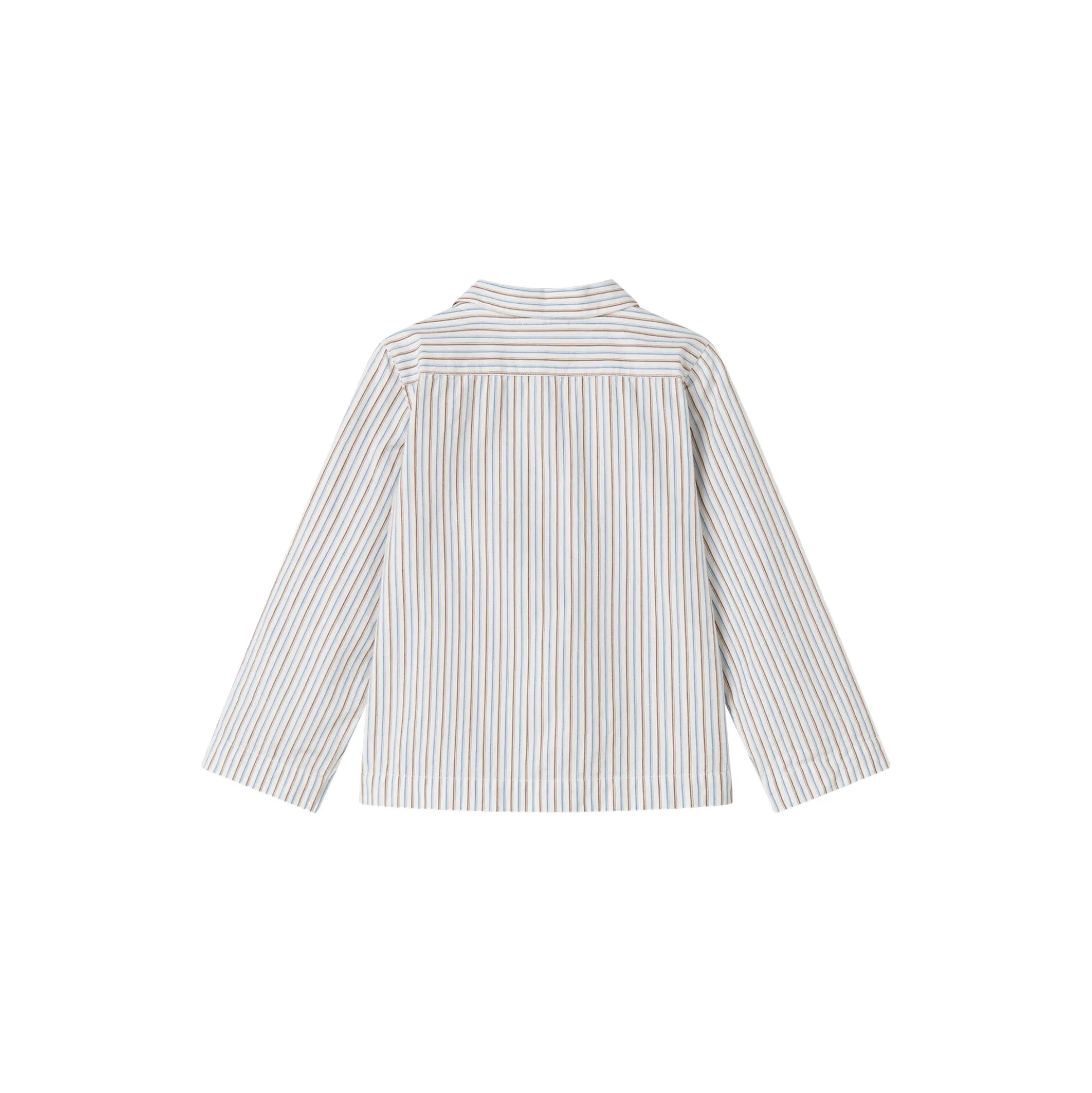 Tovas Shirt, blue iris stripe