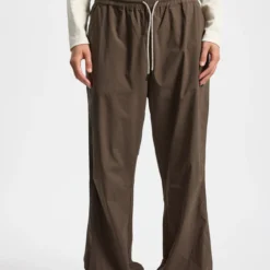 Track Loose Pants Palma, dark brown