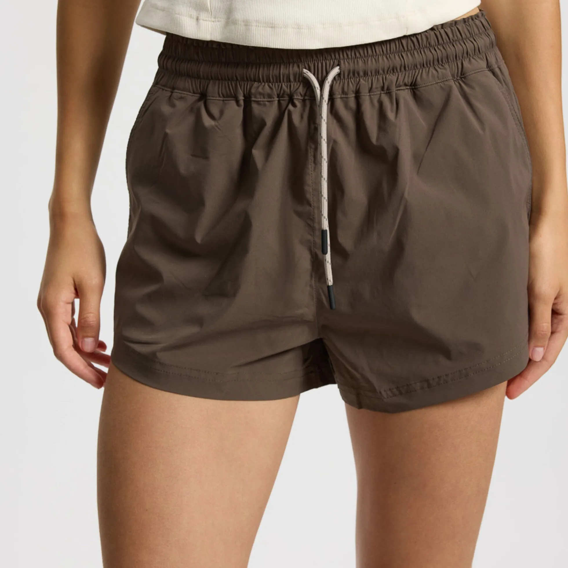 Track Shorts Petra, dark brown