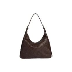 TribecaMBG Bag Weave, dark brown