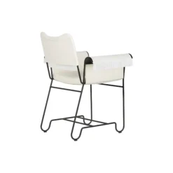 Tropique Dining Chair with Fringes, Udine Limonta 06/classic black