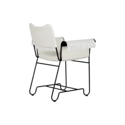 Tropique Dining Chair with Fringes, Leslie Limonta 06/classic black