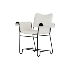 Tropique Dining Chair with Fringes, Leslie Limonta 06/classic black
