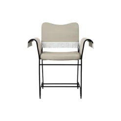 Tropique Dining Chair with Fringes, Leslie Limonta 12/classic black