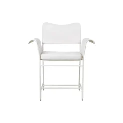 Tropique Dining Chair without Fringes, Udine Limonta 06/classic white