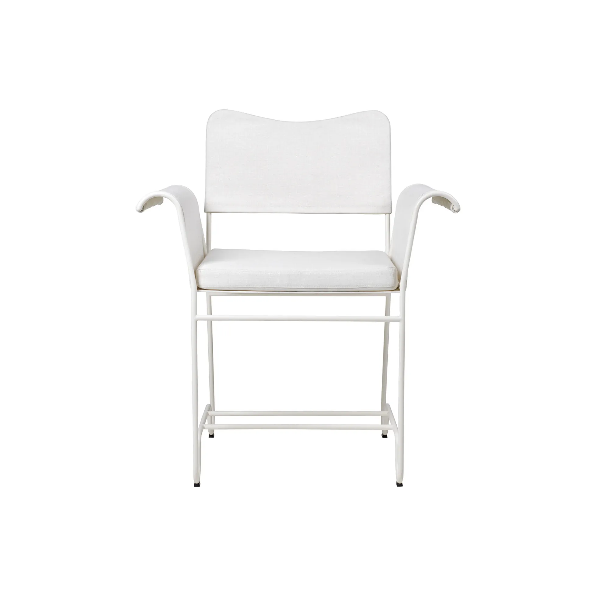 Tropique Dining Chair without Fringes, Udine Limonta 06/classic white