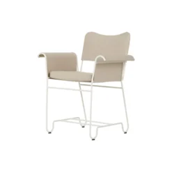 Tropique Dining Chair without Fringes, Udine Limonta 12/classic white