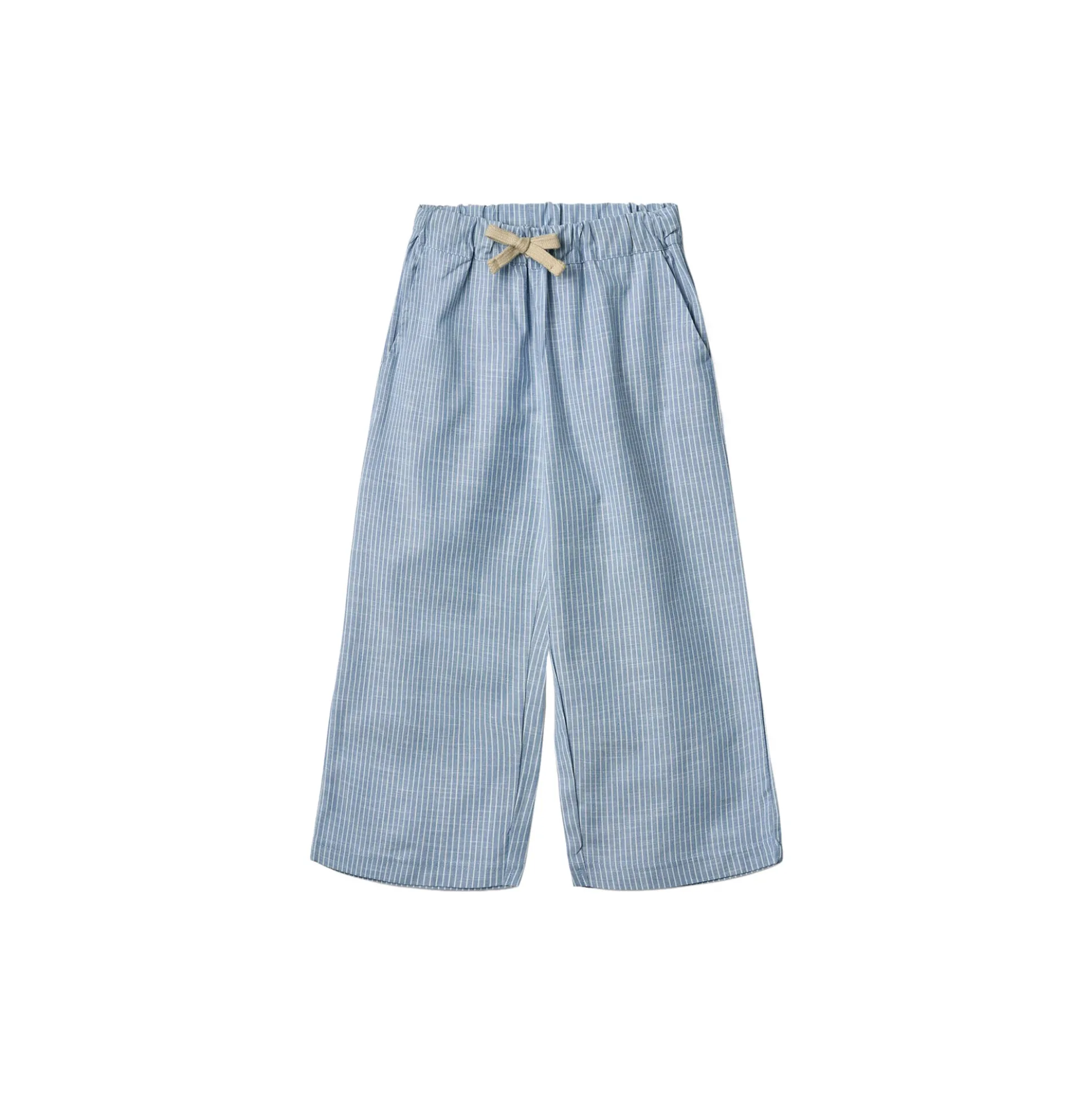 Trousers Sasha, dark blue stripe