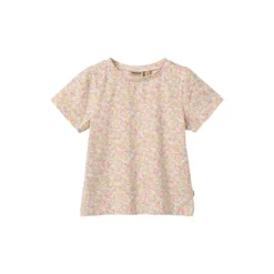 T-Shirt S/S Manna, blush flower meadow