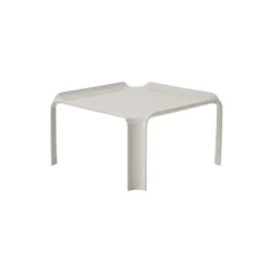 T877 Side Table, alabaster white