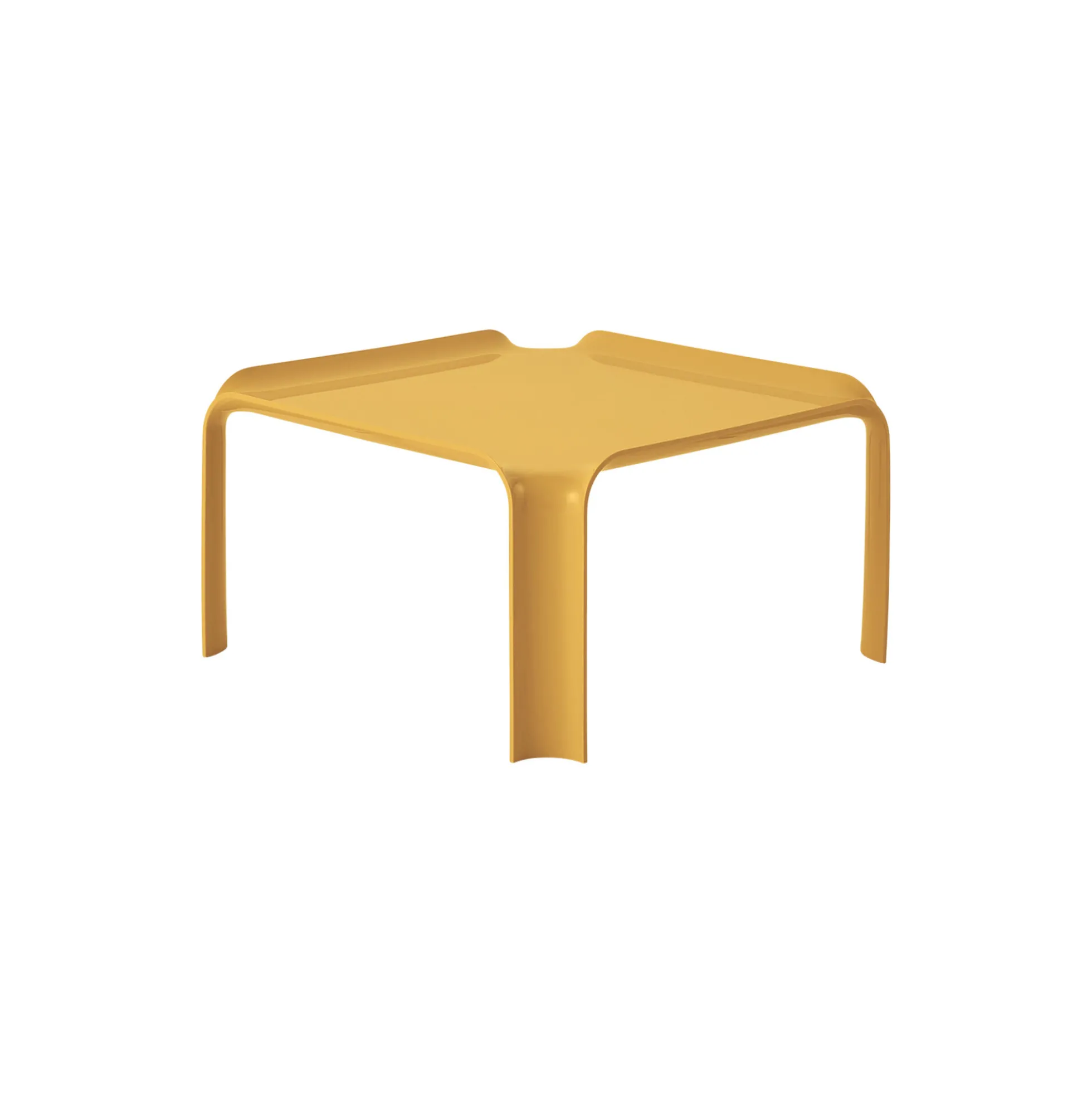 T877 Side Table, honey gold