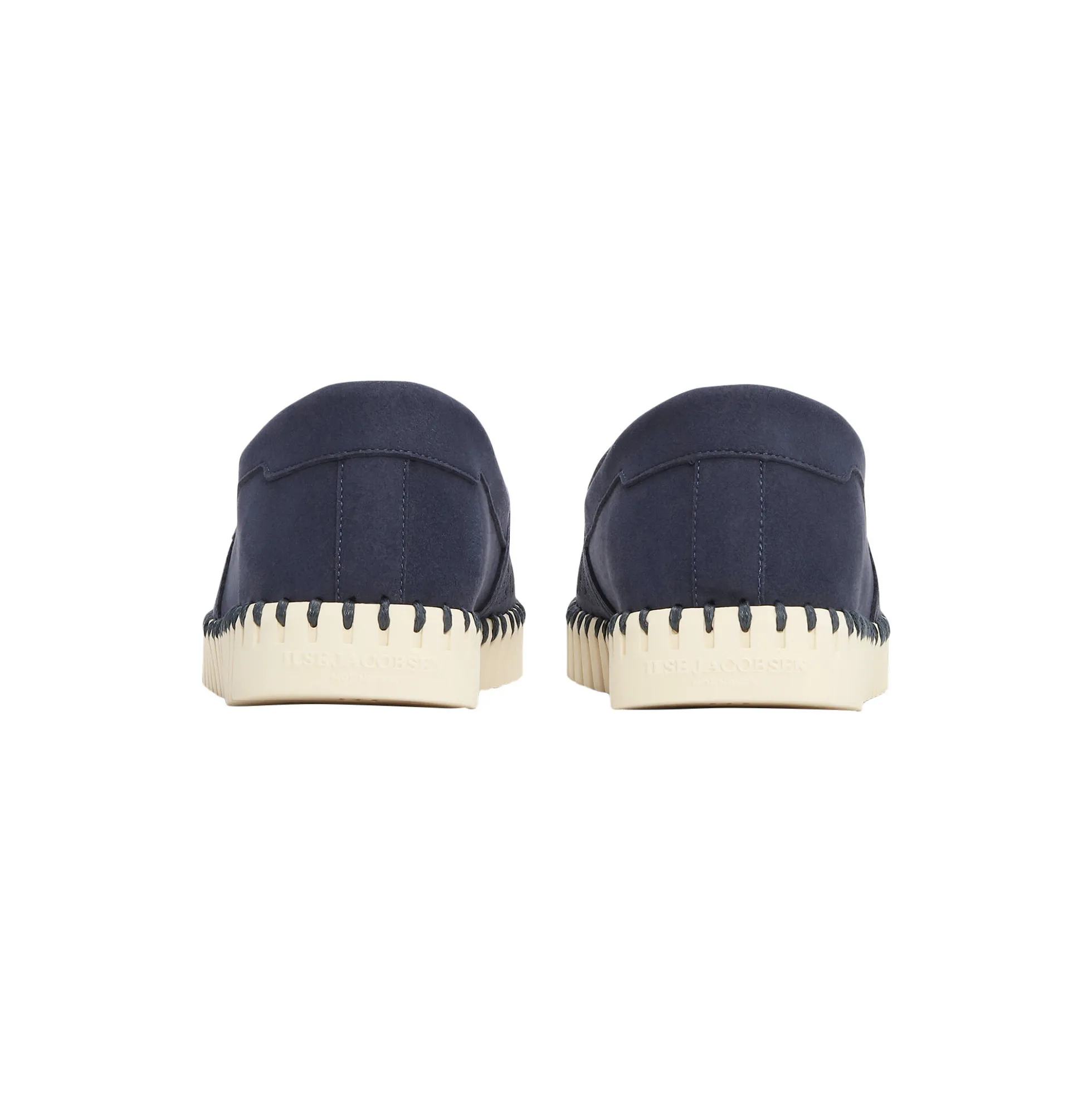 Tulip Espadrille, dark indigo pearled ivory