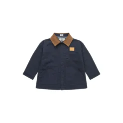 Twill Jacket w. Corduroy Collar