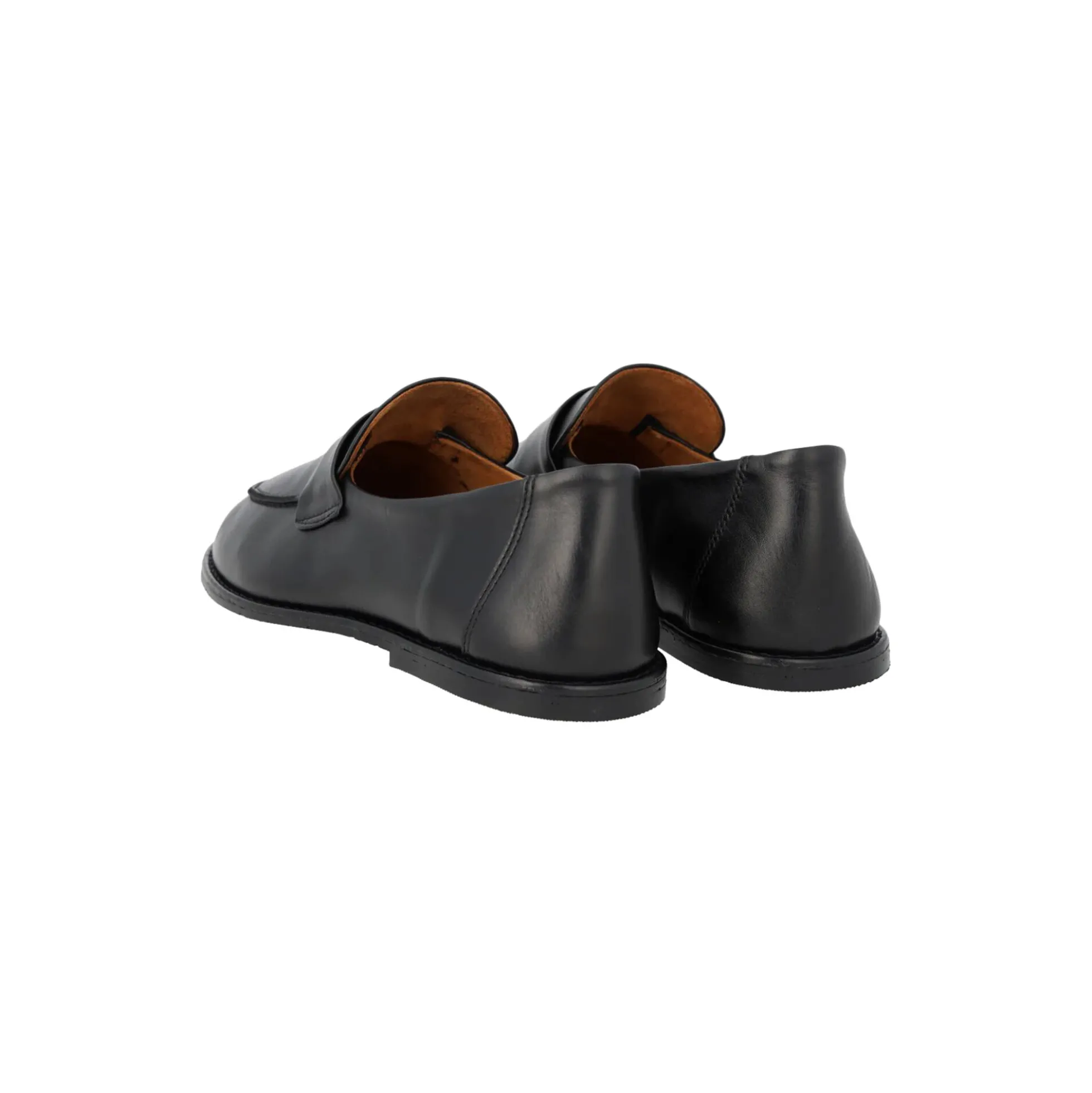 Ultrablød loafer med stikningsdetalje, black