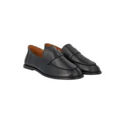 Ultrablød loafer med stikningsdetalje, black