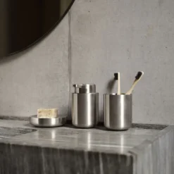 Ume tandbørstekrus, steel