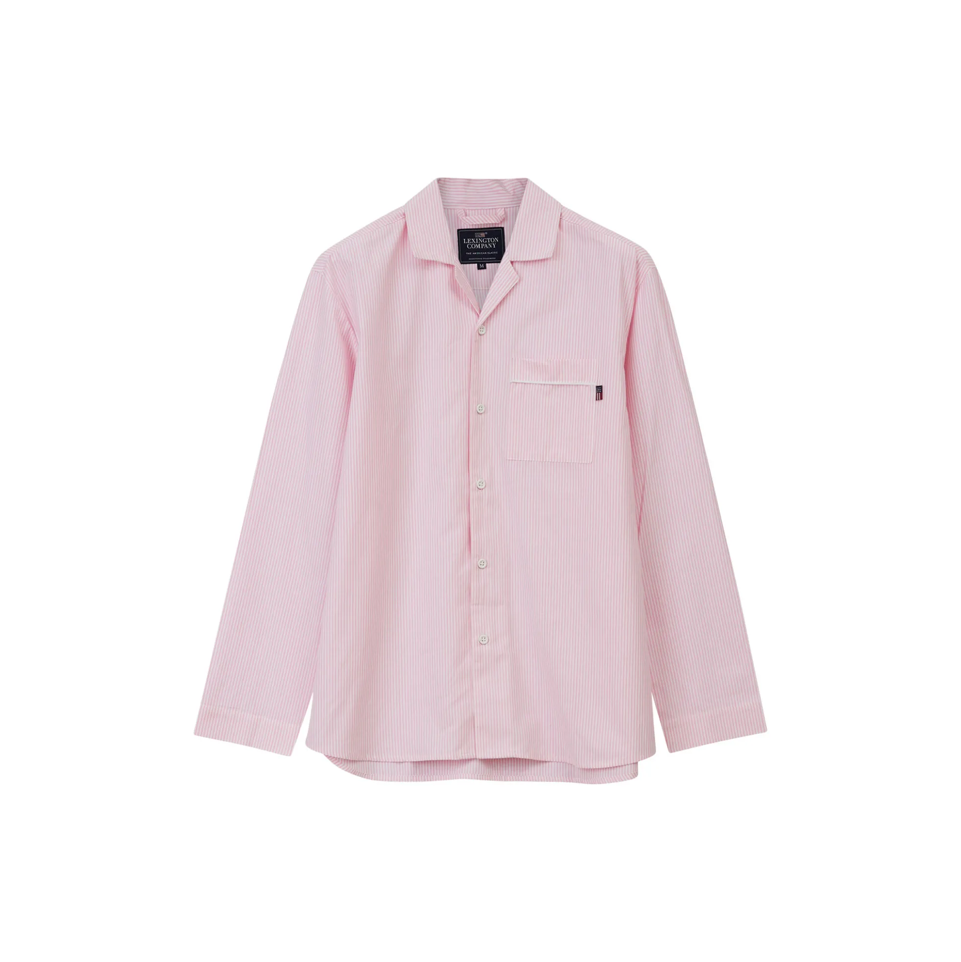 Unisex Organic Cotton pyjamasæt, pink/white