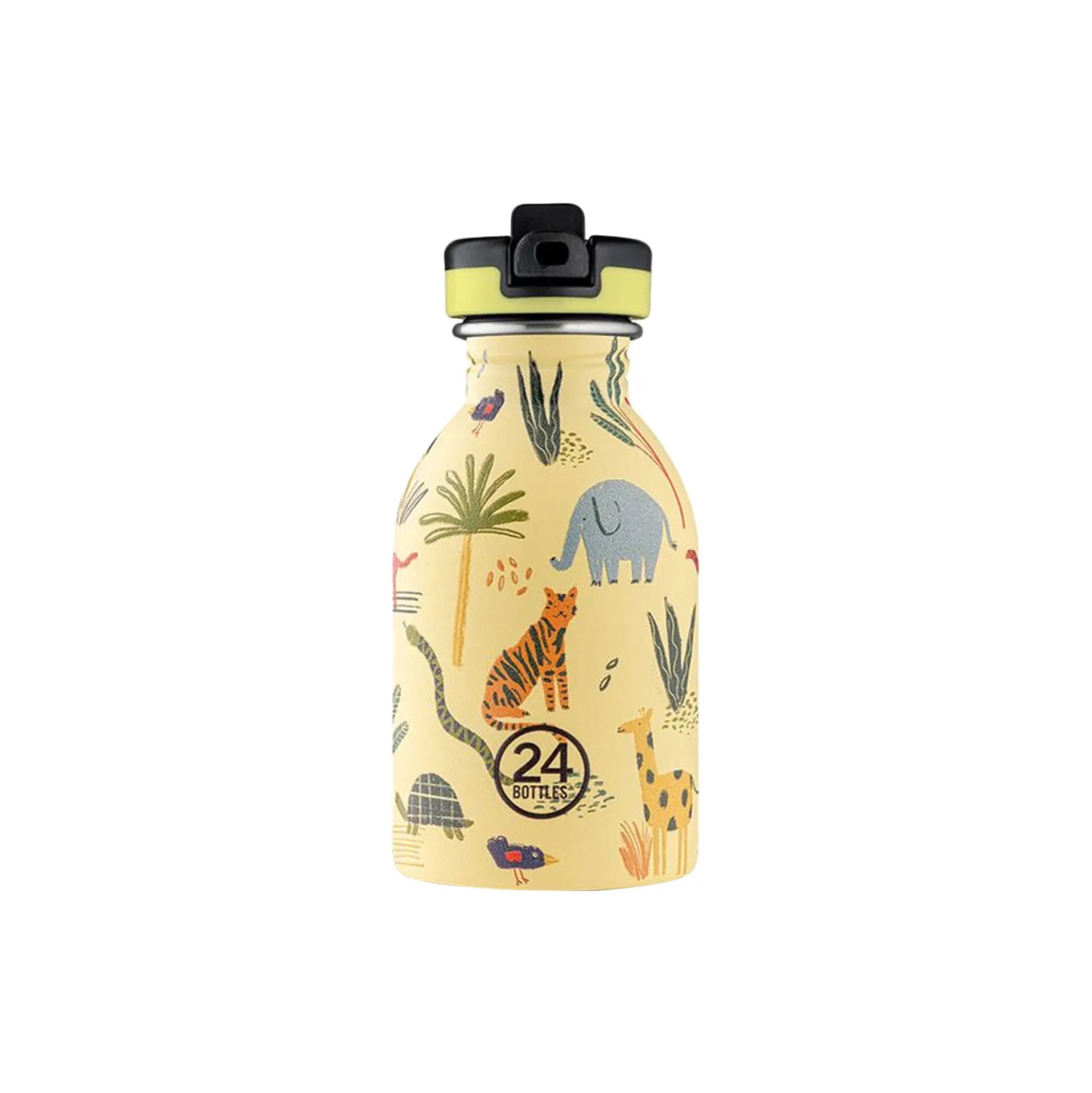 Urban Drikkeflaske med Sports Låg og Stone Finish, jungle friends