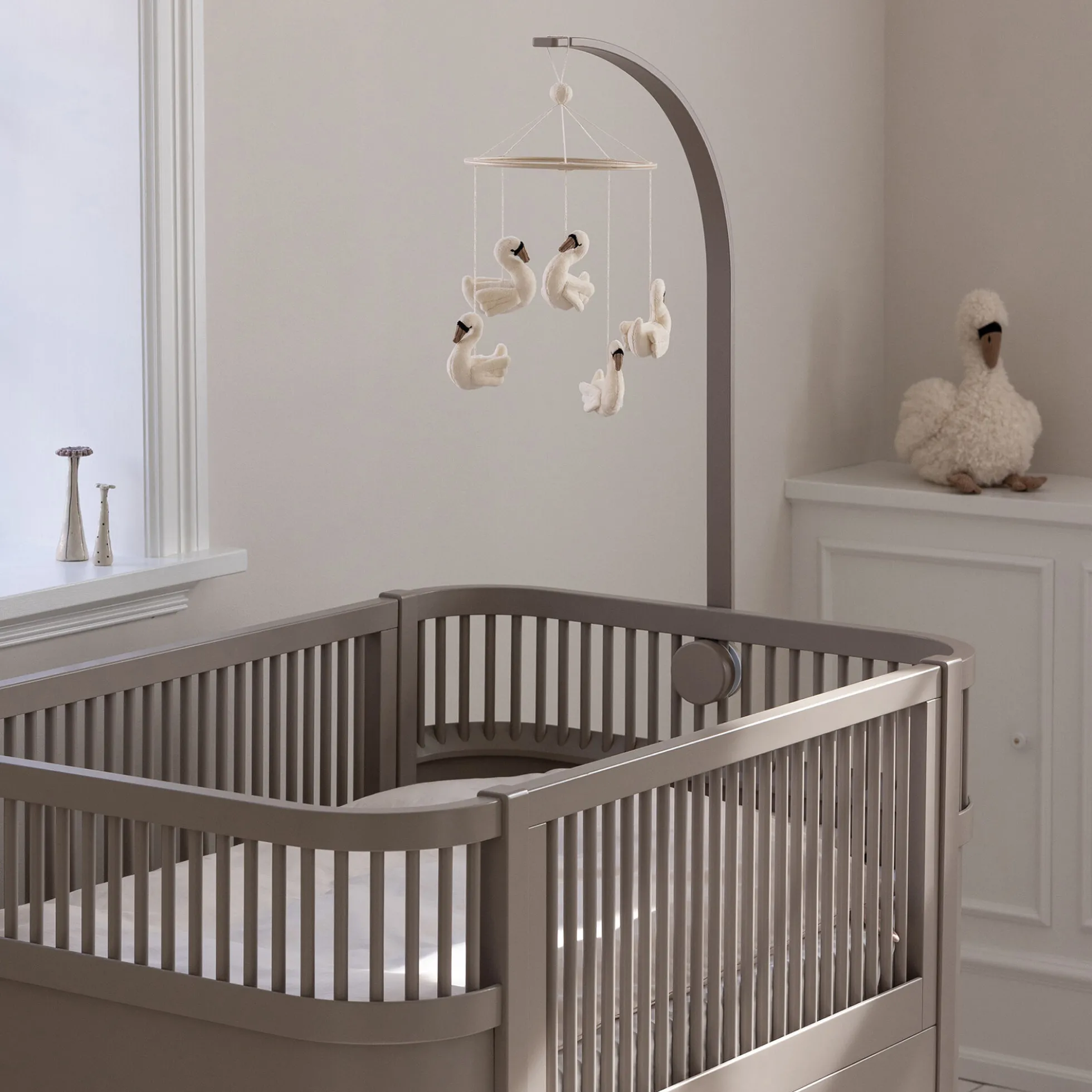 Uro- og sengehimmelholder, jetty beige