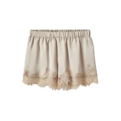 VADA LACE DETAILED SHORTS, feather gray