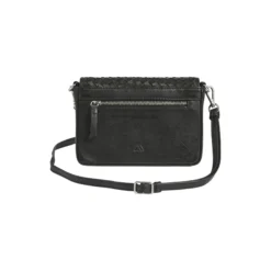 VanyaMBG Crossbody Bag Weave, black