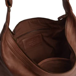 VenedaMBG Bag, Soft Vint., cognac w/br. gold