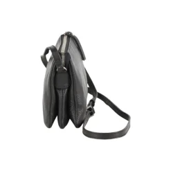 Vera Crossbody Bag, grain black