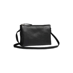 VeraMBG Crossbody Bag Grain, black w/gold