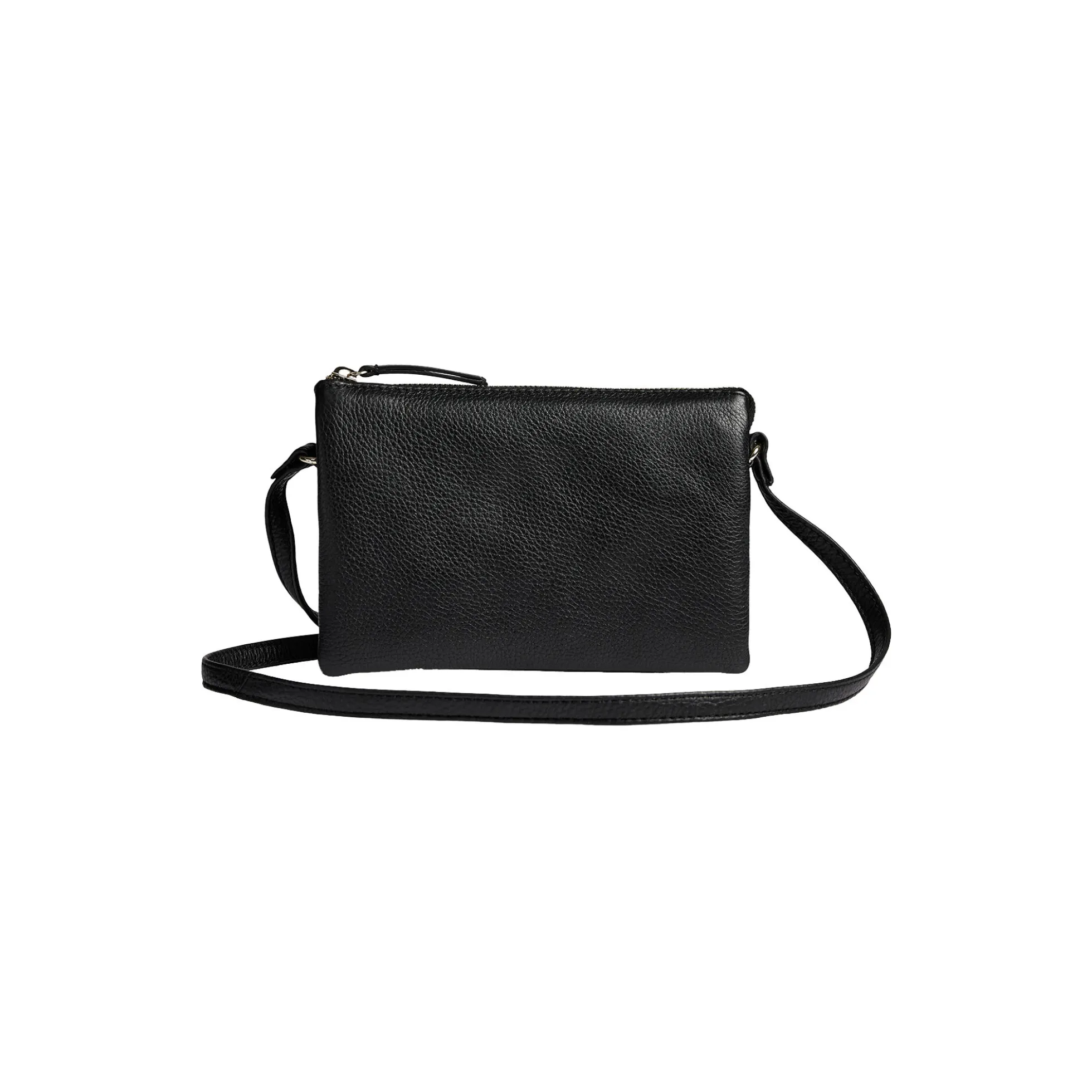 VeraMBG Crossbody Bag Grain, black w/gold