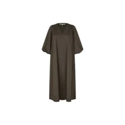 Viana Dress, black olive