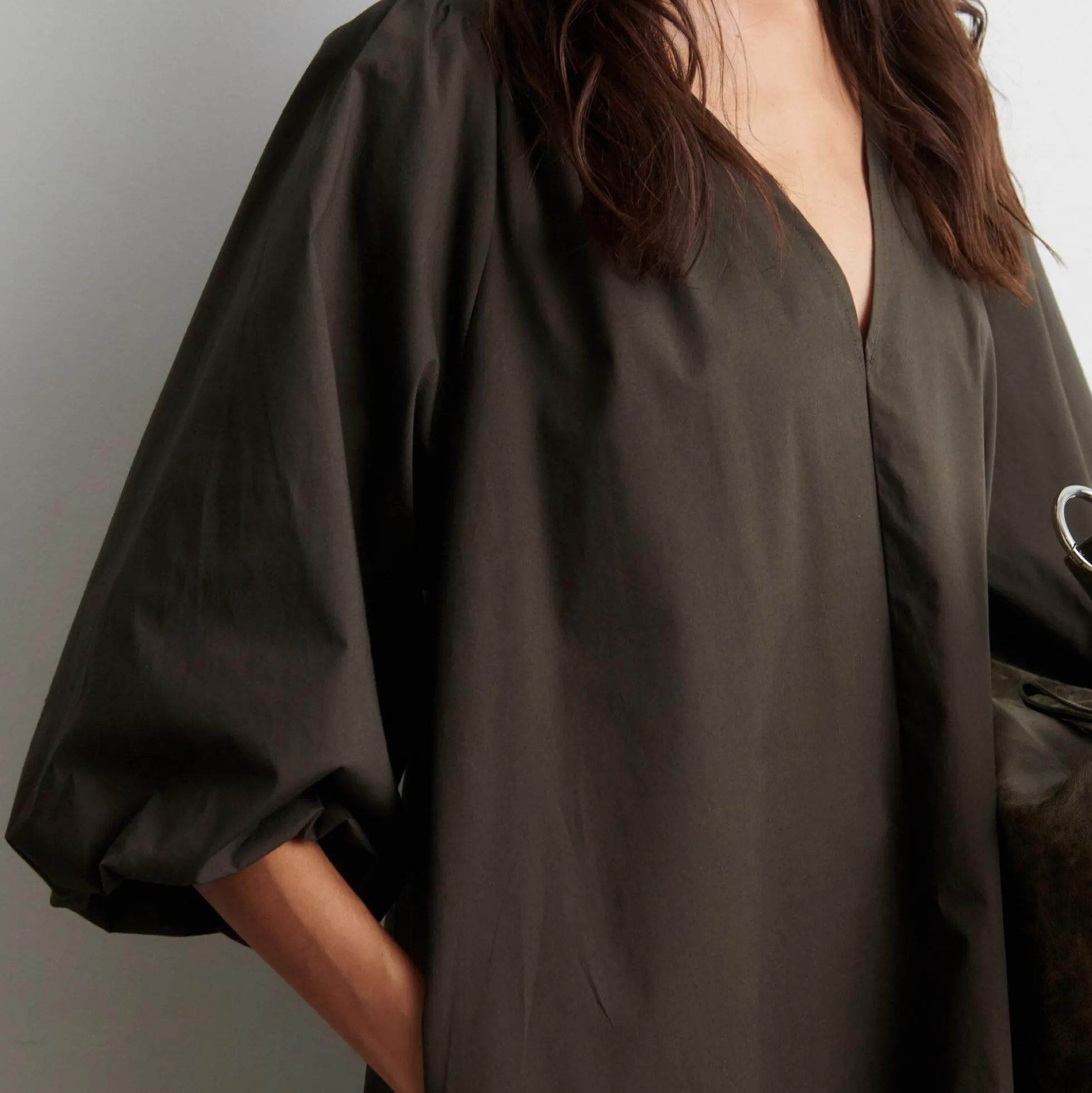 Viana Dress, black olive