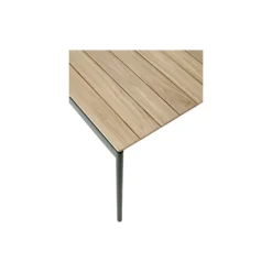 Ville AV25 Outdoor Dining Table, bronze green