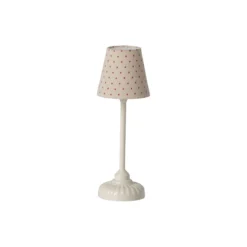 Vintage gulvlampe til mus, sand