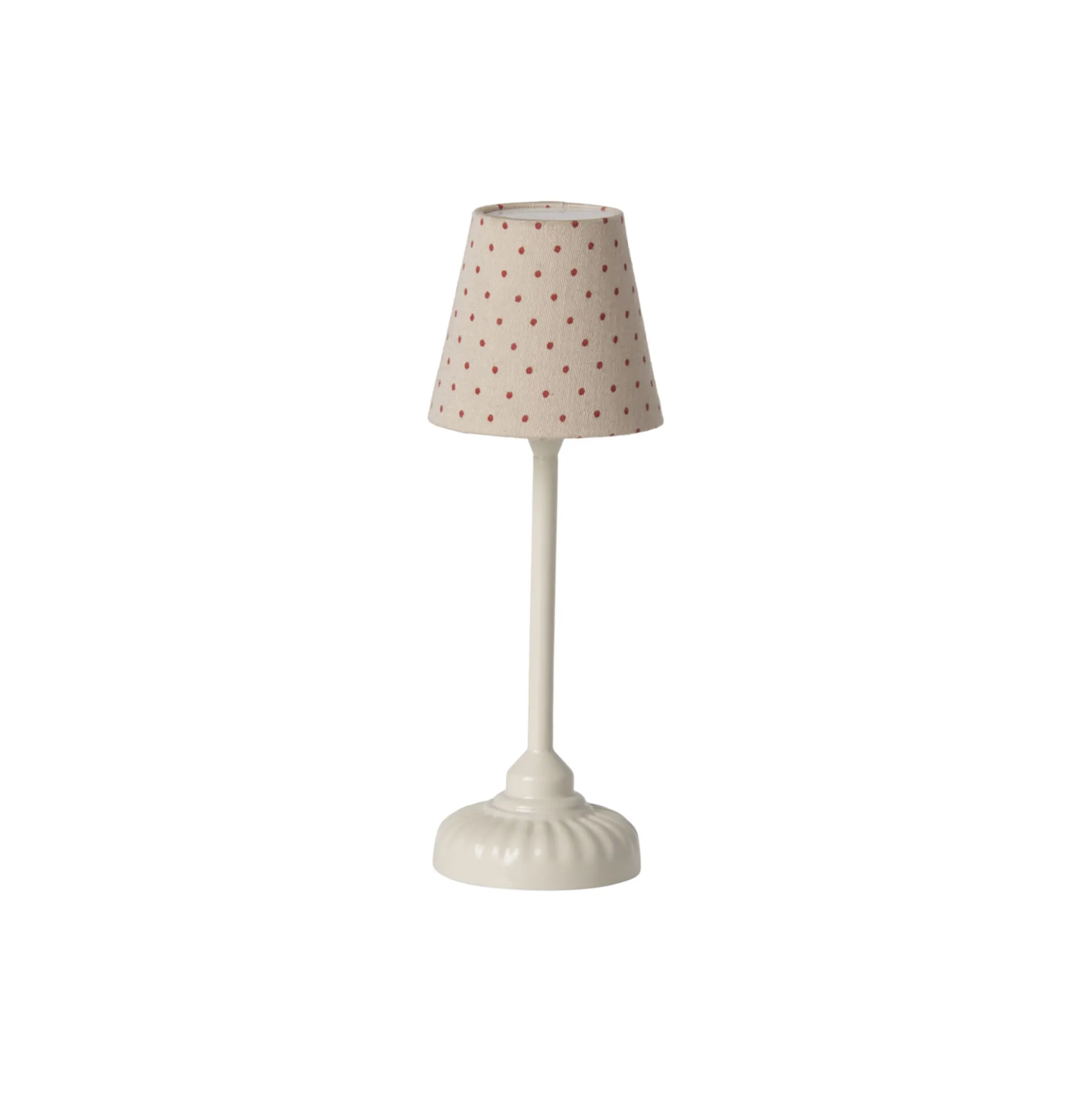 Vintage gulvlampe til mus, sand