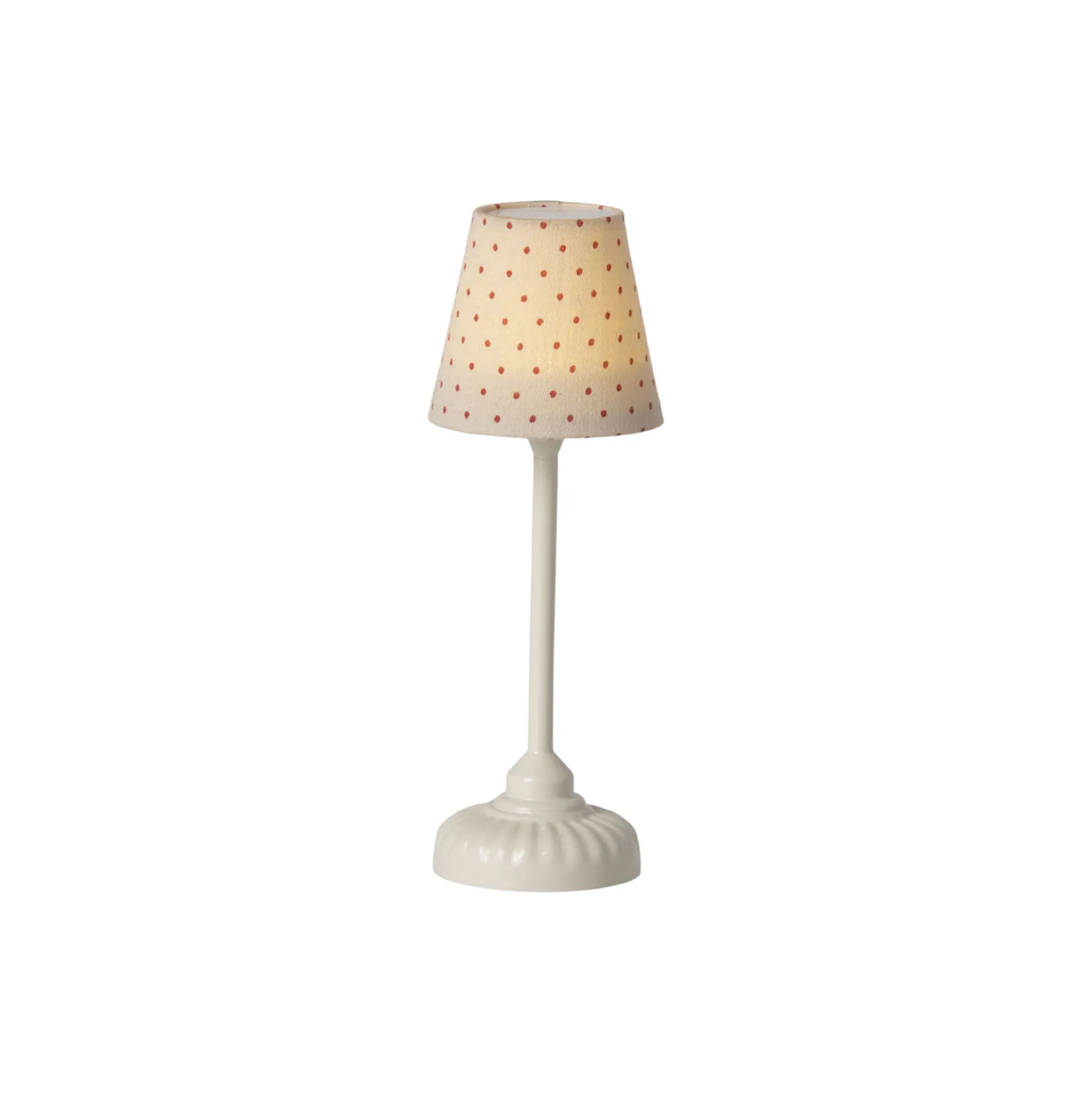 Vintage gulvlampe til mus, sand