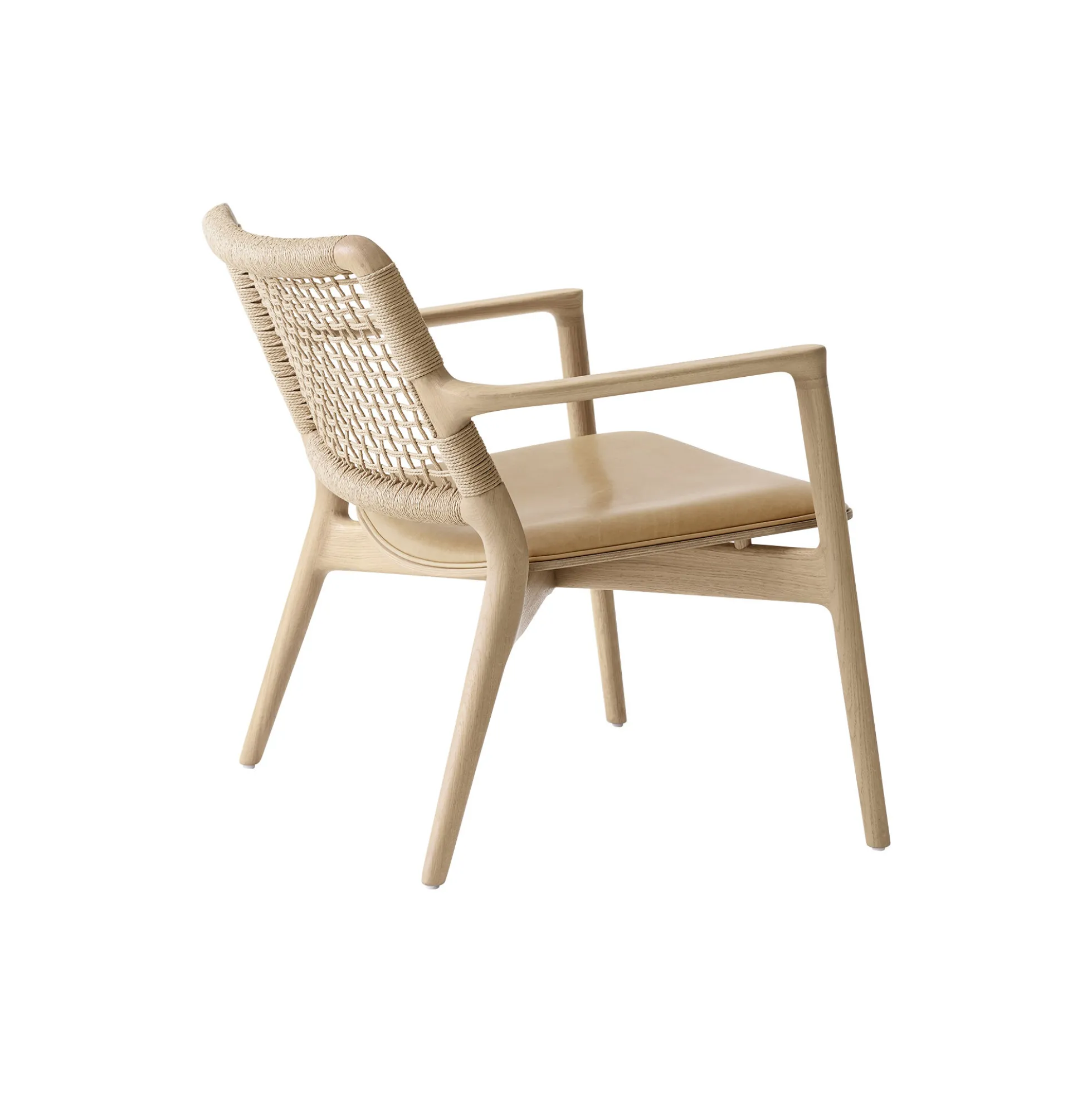 VIPP488 Cabin loungestol, lys eg/sand