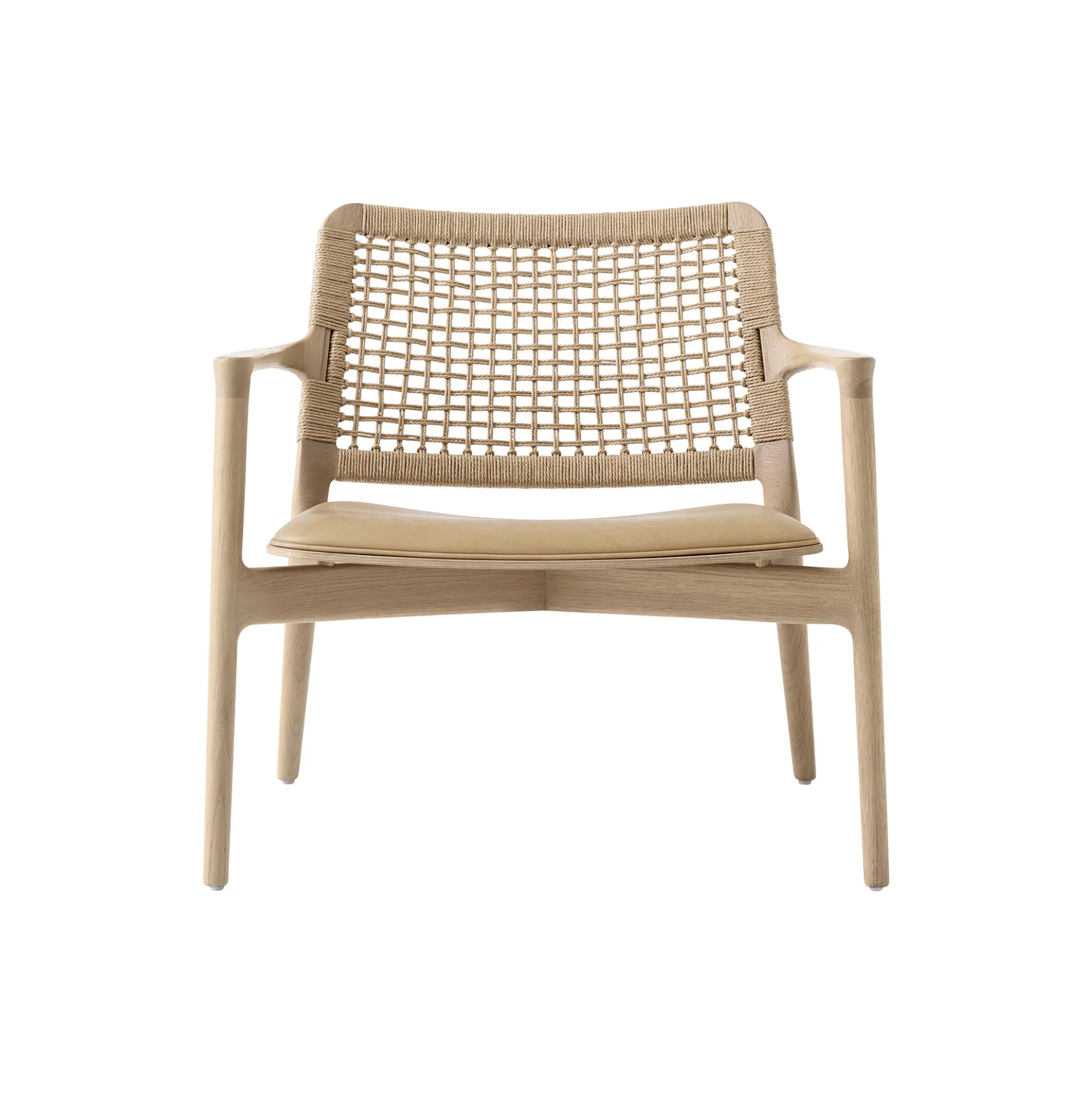VIPP488 Cabin loungestol, lys eg/sand
