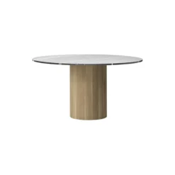 VIPP495 Cabin Round Table, pietra grey/light oak