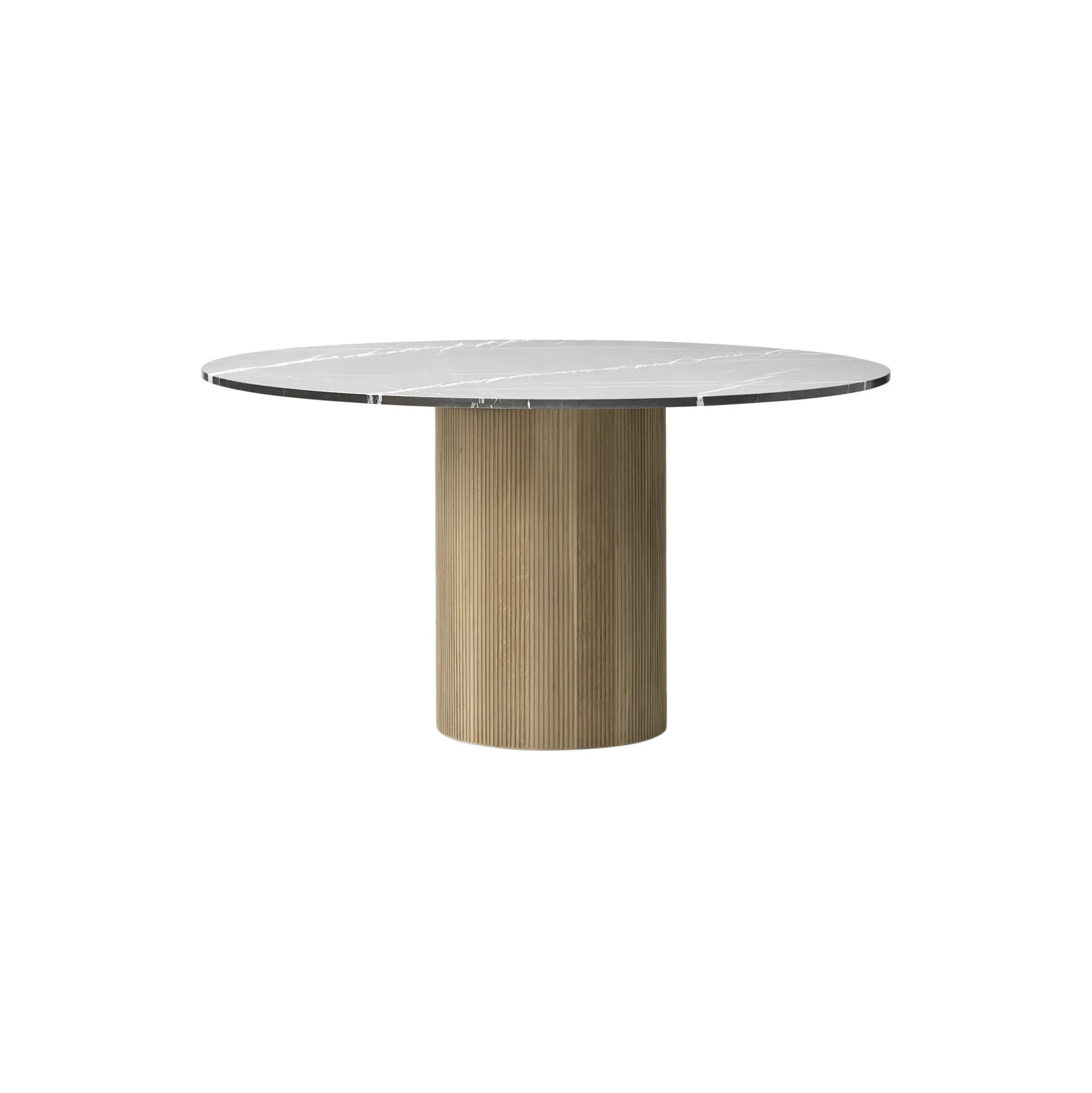 VIPP495 Cabin Round Table, pietra grey/light oak
