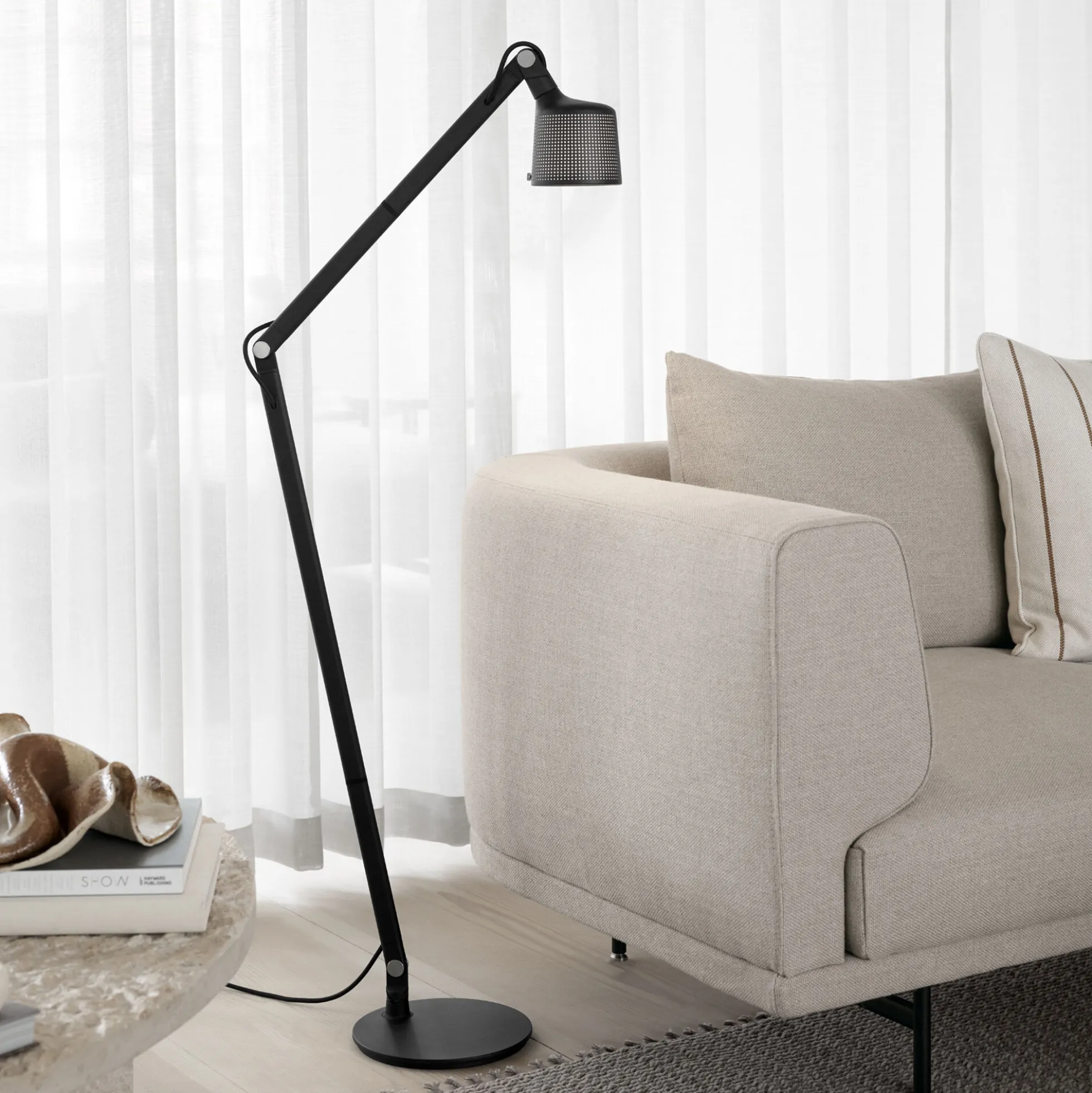 VIPP525 gulvlampe, sort