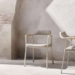 VIPP711 Open-Air Chair, light grey